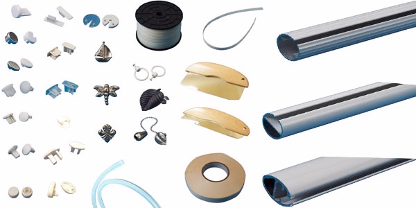 Universal parts for roller blind