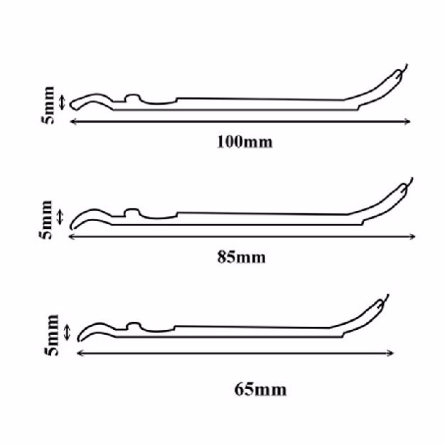 Skirting board & folding door interior systems